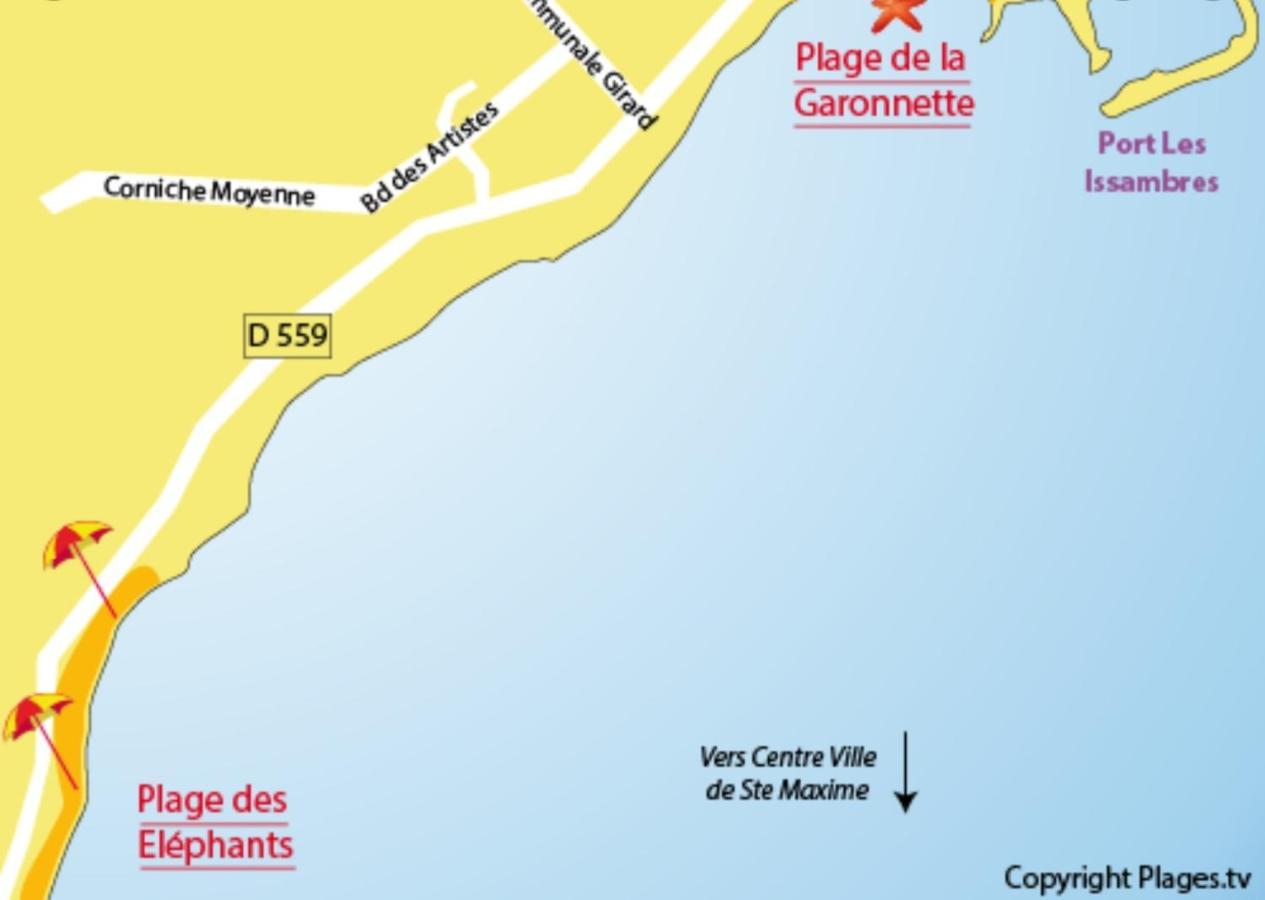 Villa Provencale A Sainte Maxime, Golf De Saint Tropez Exterior photo